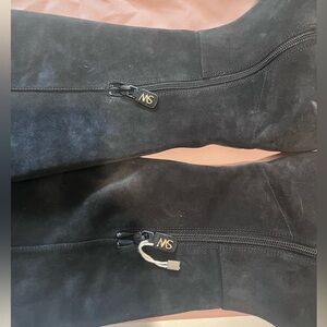 Black Tight High Boots